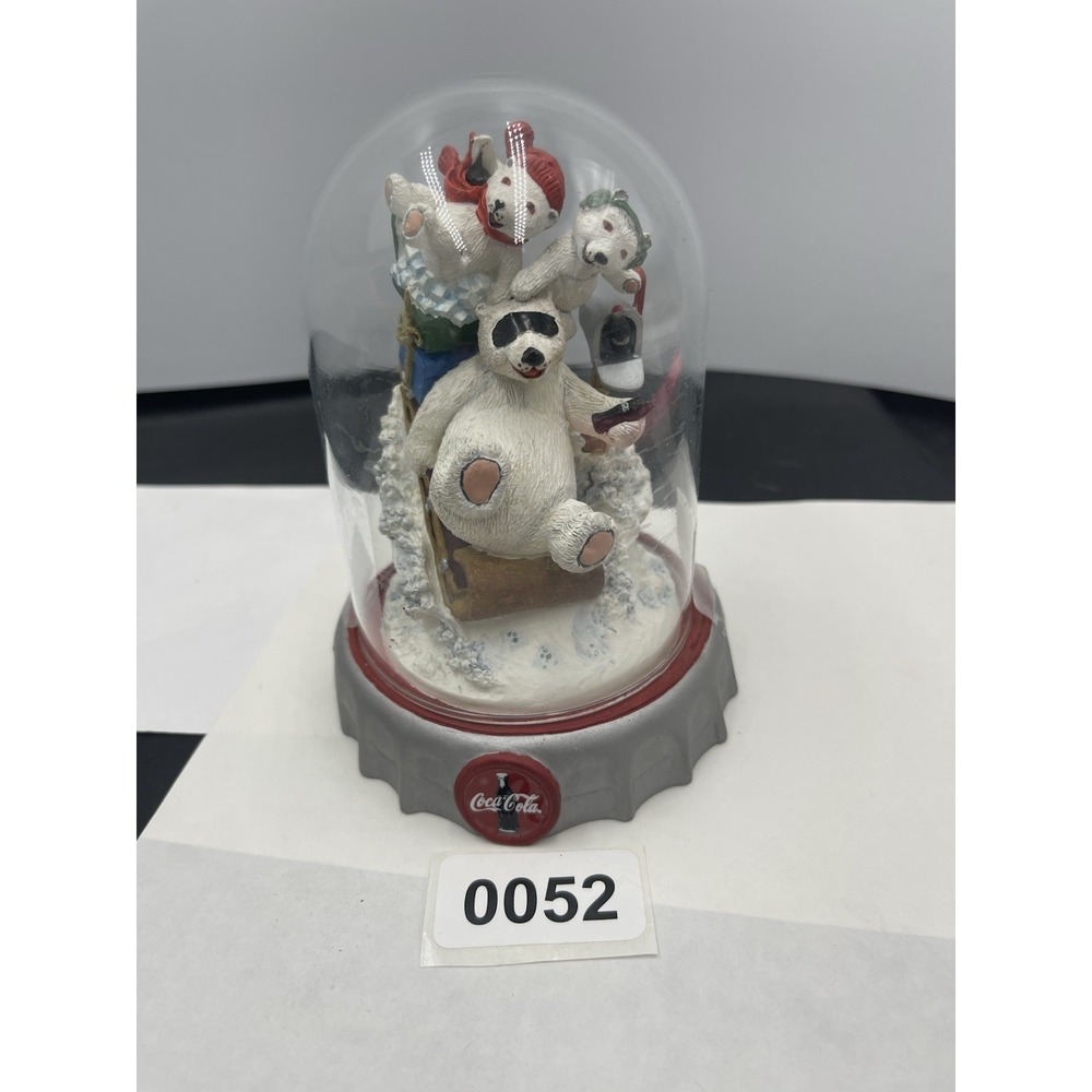 Franklin Mint The Coca-Cola Polar Bears ''Special Delivery'' Ltd Ed. 1997 (52)